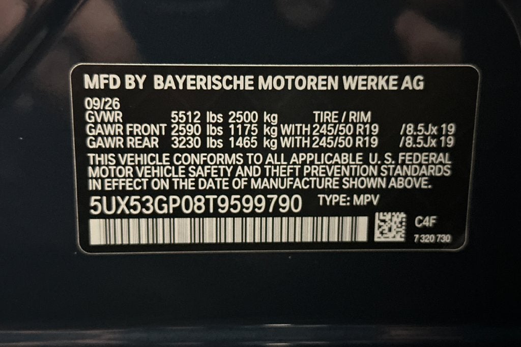 2026 BMW X3 30 xDrive