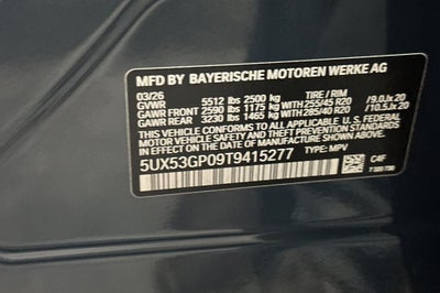 2026 BMW X3 30 xDrive