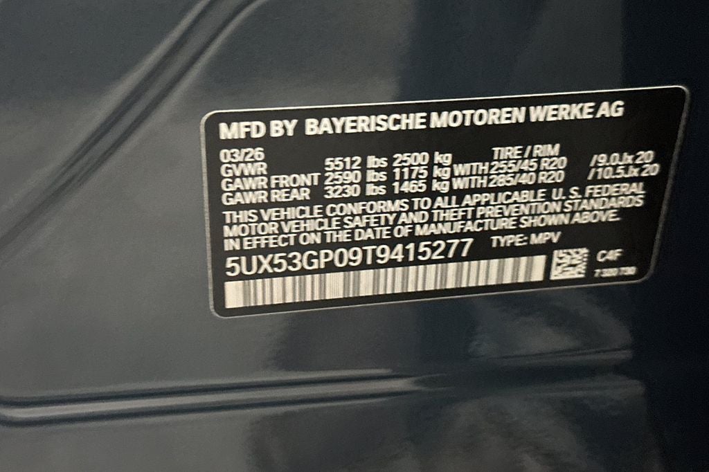 2026 BMW X3 30 xDrive