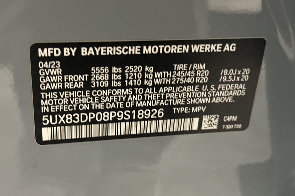 2023 BMW X3 M40i