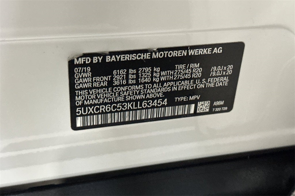 2019 BMW X5 xDrive40i