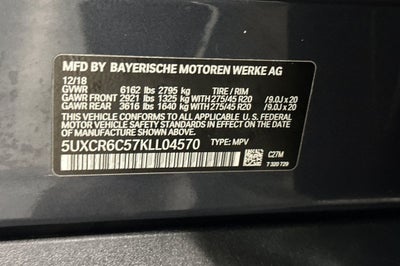 2019 BMW X5 xDrive40i