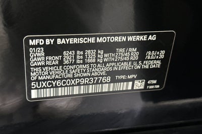 2023 BMW X6 xDrive40i