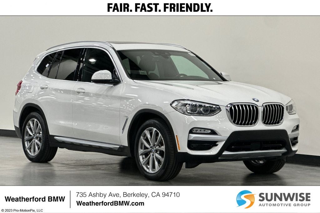 2019 BMW X3 30i