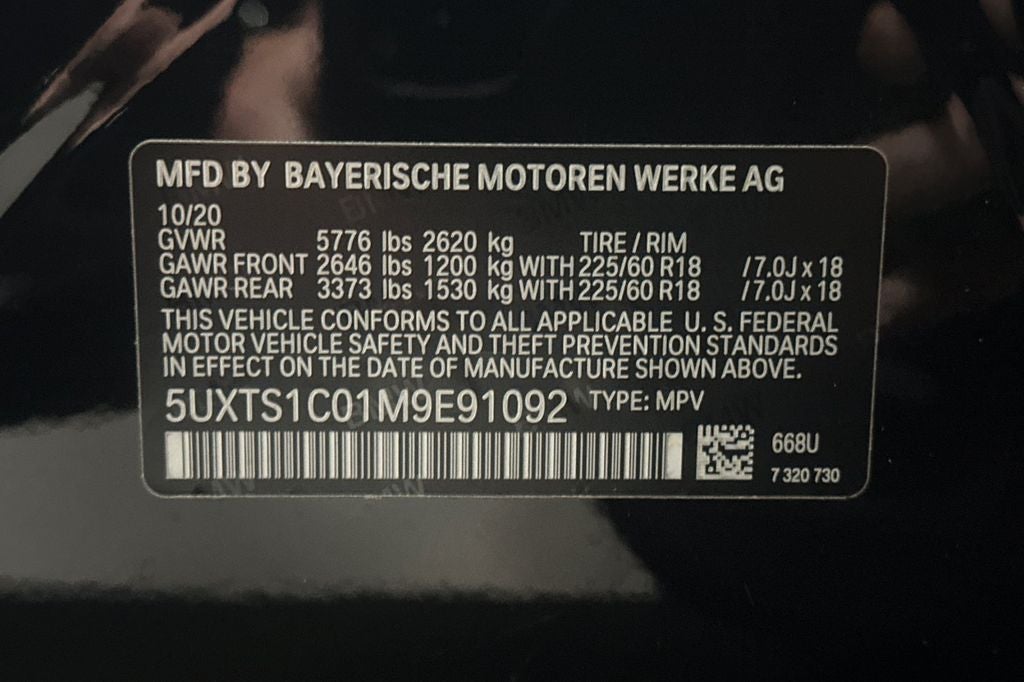 2021 BMW X3 xDrive30e
