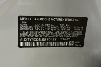 2020 BMW X3 xDrive30i