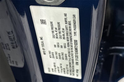 2022 Tesla Model 3 Base