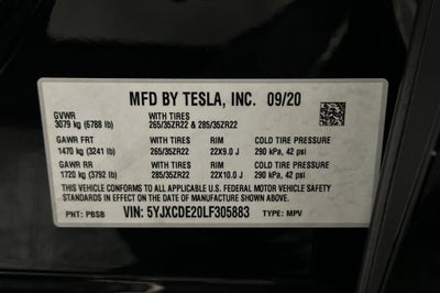 2020 Tesla Model X Long Range