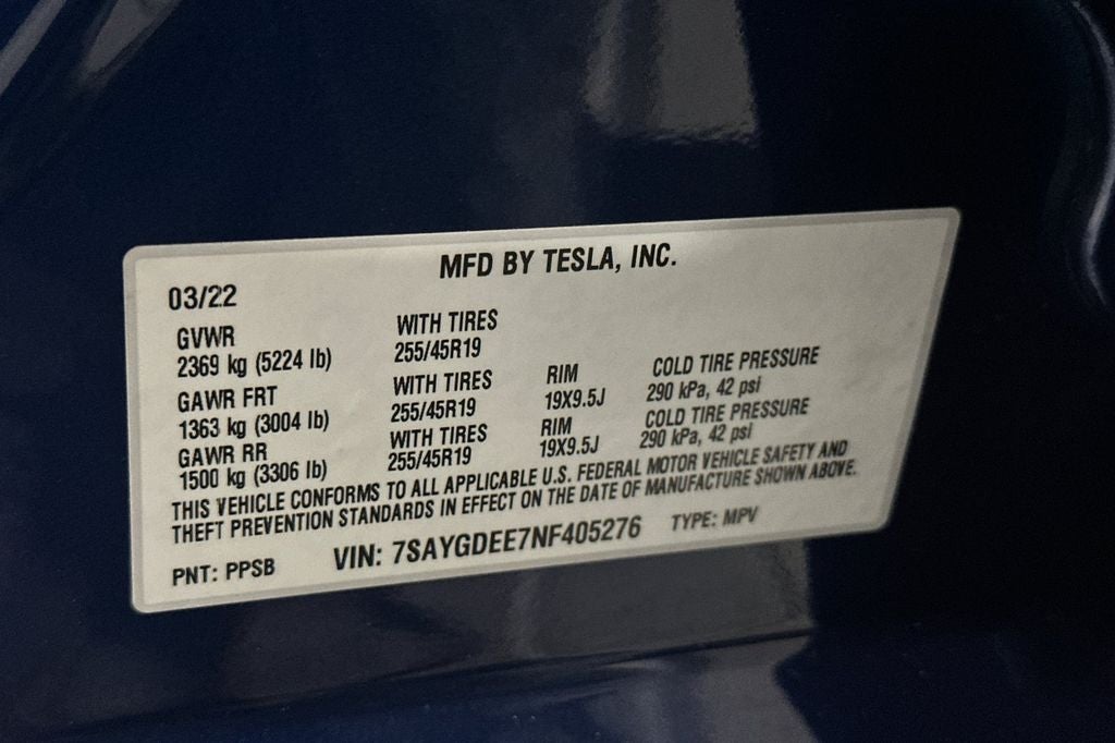 2022 Tesla Model Y Long Range