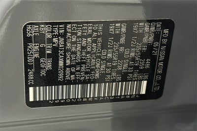 2021 Nissan Rogue SL