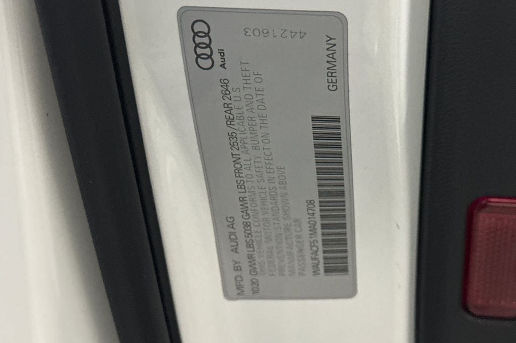 2021 Audi A5 Sportback 45 S line Premium Plus quattro