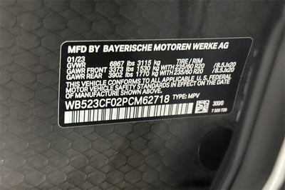 2023 BMW iX xDrive50