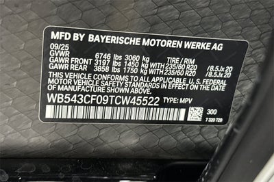 2026 BMW iX xDrive45