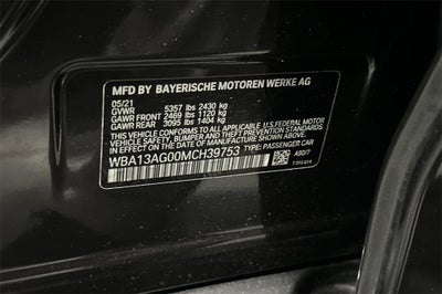 2021 BMW 5 Series 530e iPerformance