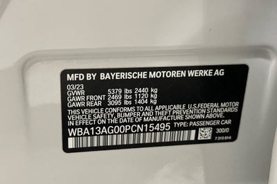 2023 BMW 5 Series 530e iPerformance