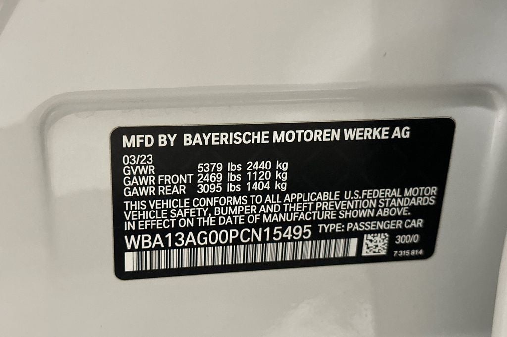 2023 BMW 5 Series 530e iPerformance