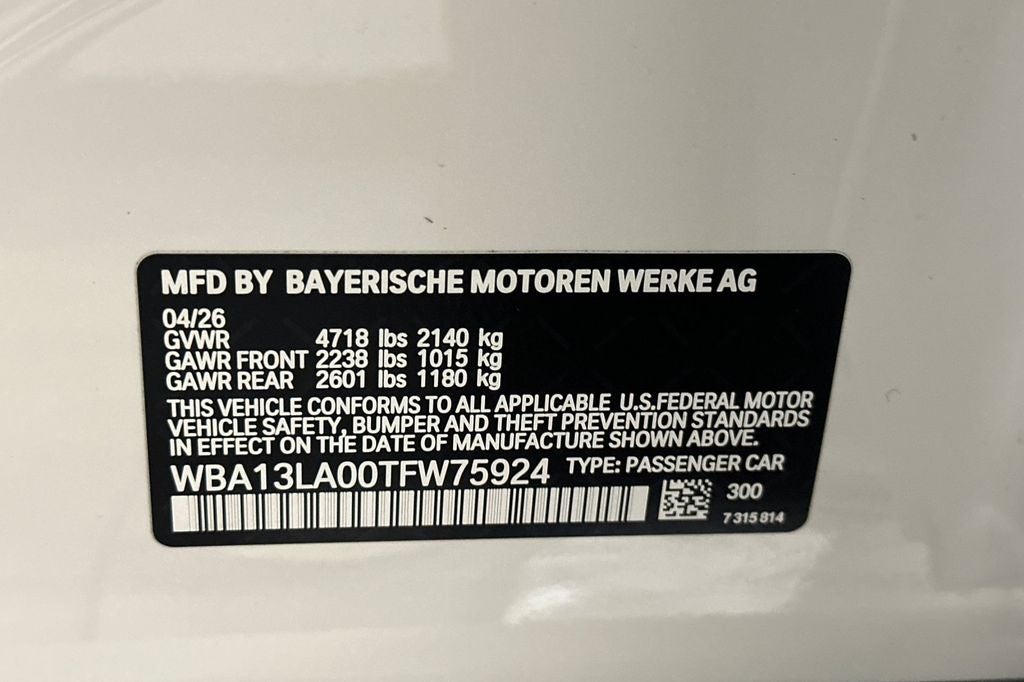 2026 BMW 3 Series 330i