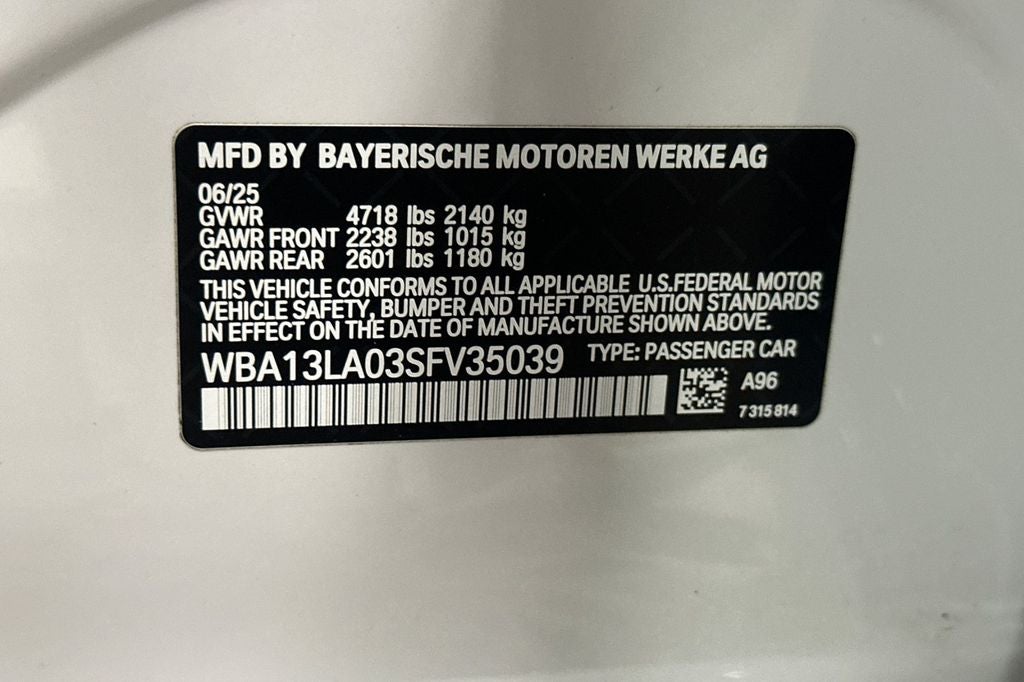 2025 BMW 3 Series 330i