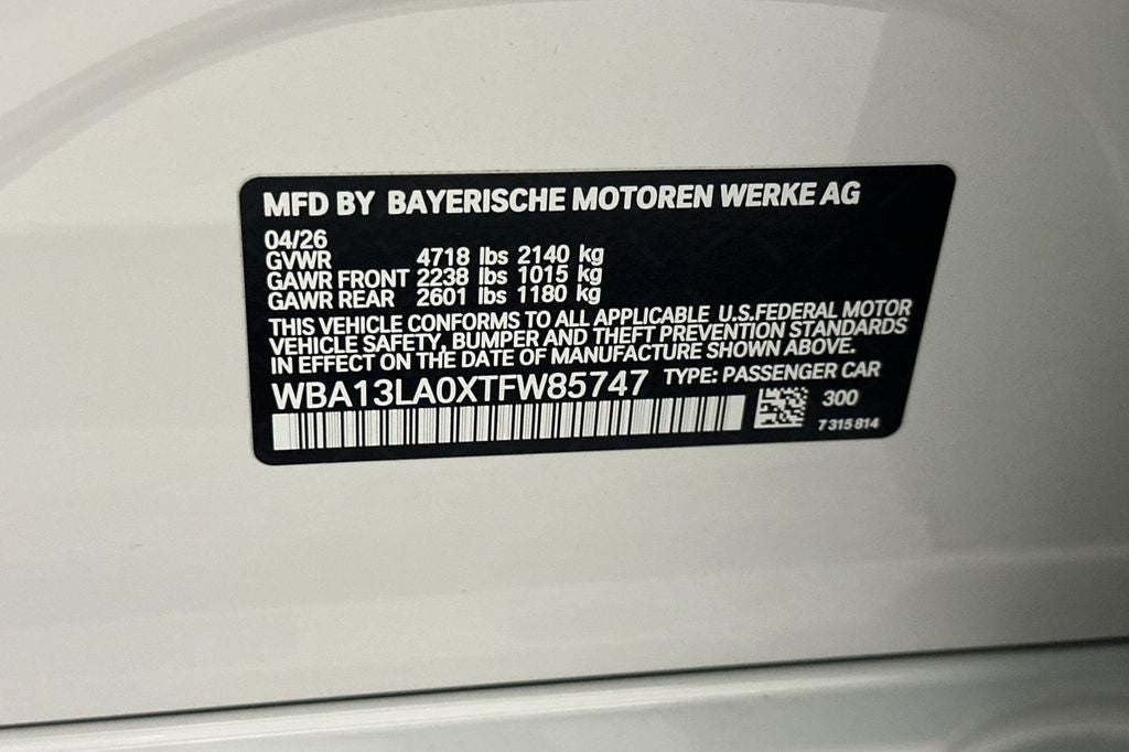 2026 BMW 3 Series 330i