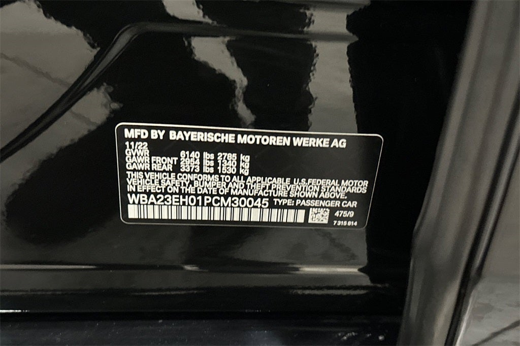 2023 BMW 7 Series 740i