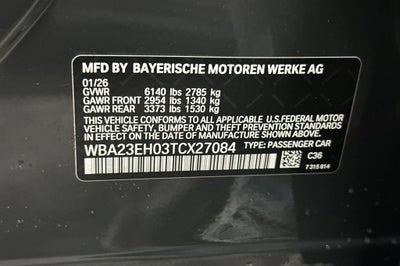 2026 BMW 7 Series 740i