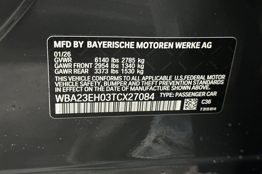 2026 BMW 7 Series 740i