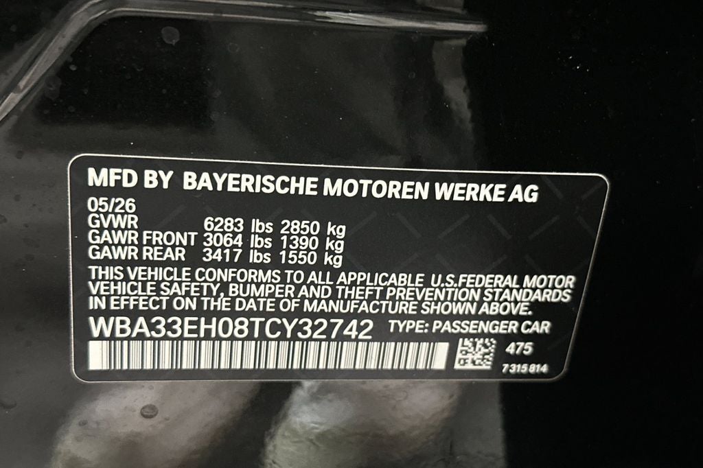 2026 BMW 7 Series 740i xDrive
