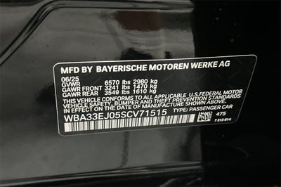 2025 BMW 7 Series 760i xDrive