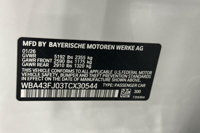 2026 BMW 5 Series 530i