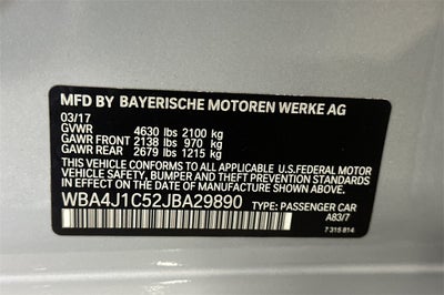 2018 BMW 4 Series 430i Gran Coupe