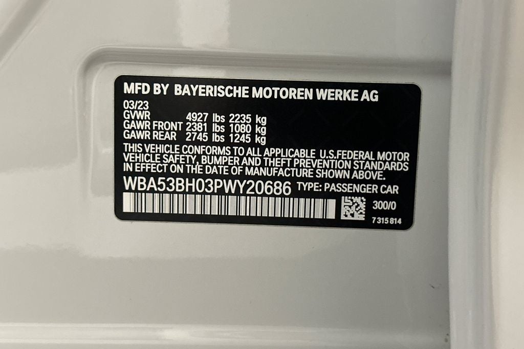 2023 BMW 5 Series 530i