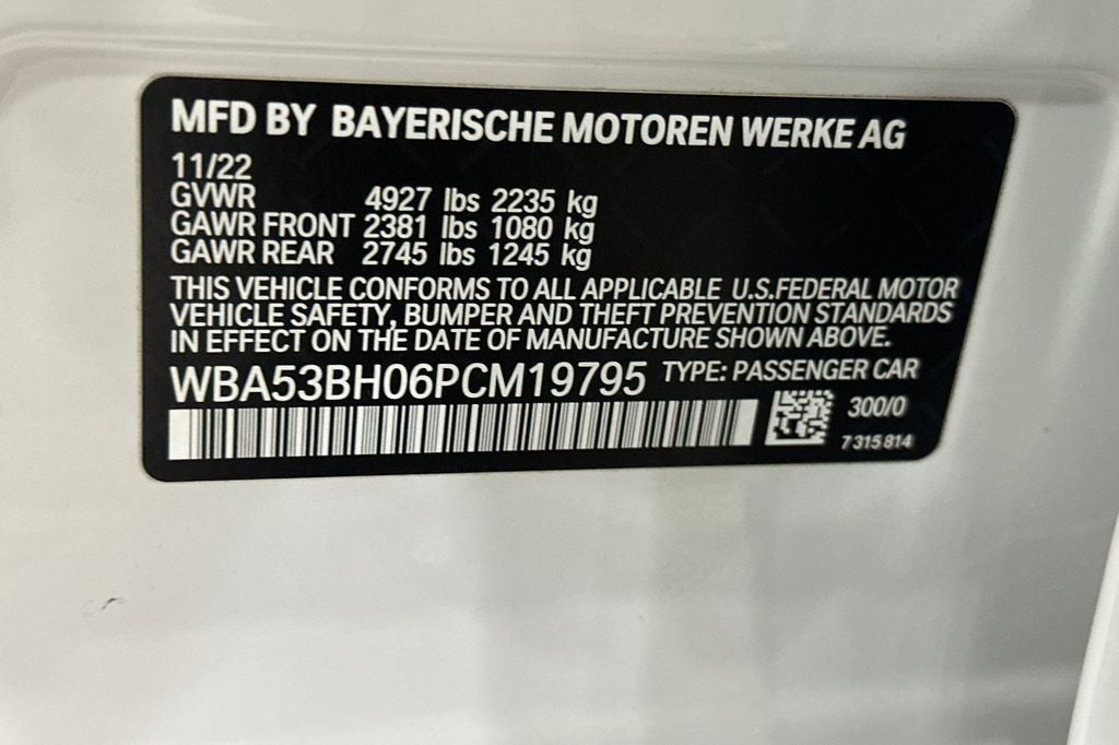 2023 BMW 5 Series 530i