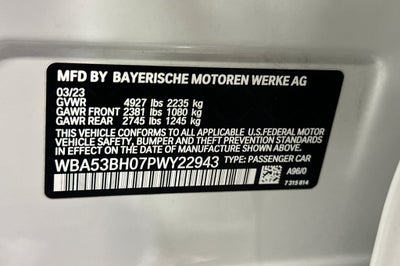 2023 BMW 5 Series 530i