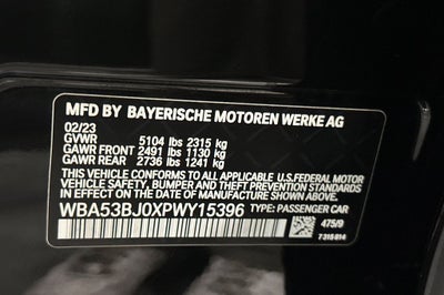 2023 BMW 5 Series 540i