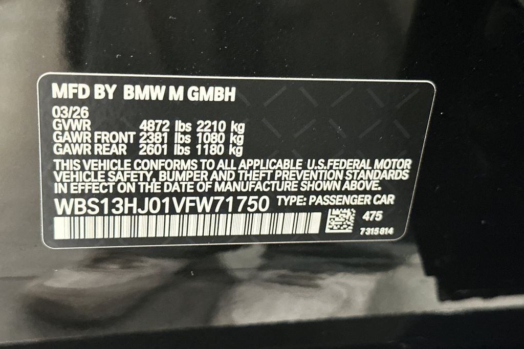 2027 BMW M3 Base