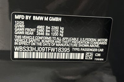 2026 BMW M3 Competition