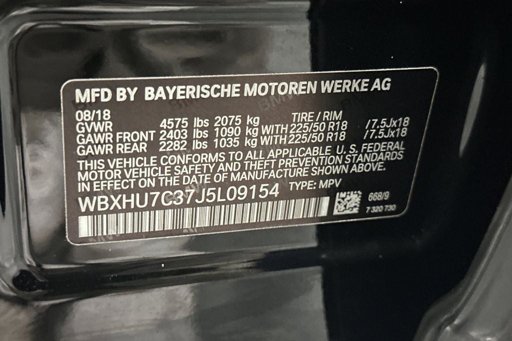 2018 BMW X1 sDrive28i