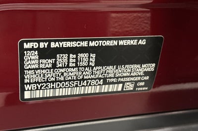 2025 BMW i4 eDrive40