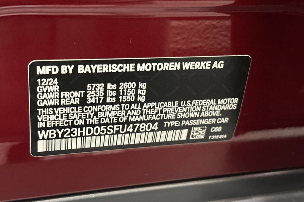 2025 BMW i4 eDrive40