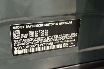 2026 BMW i4 xDrive40