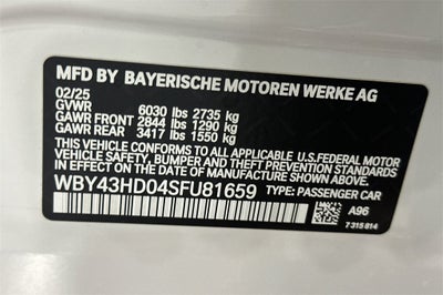 2025 BMW i4 xDrive40