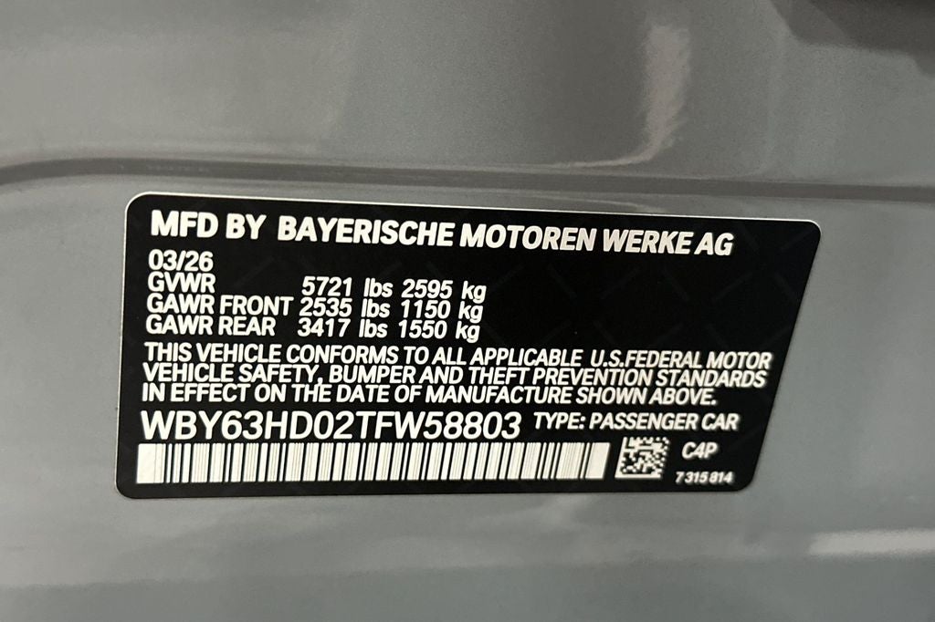 2026 BMW i4 eDrive40