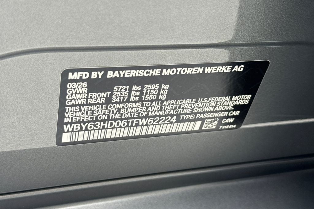2026 BMW i4 eDrive40