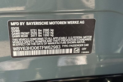 2026 BMW i4 eDrive40