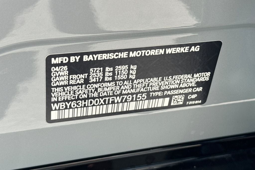 2026 BMW i4 eDrive40
