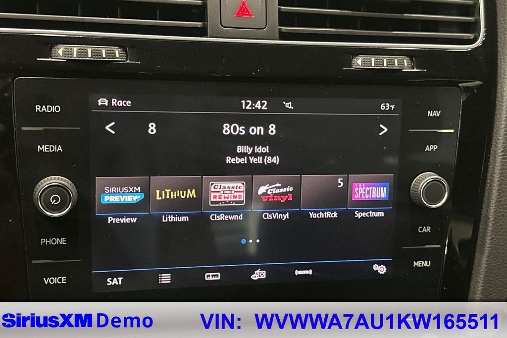 2019 Volkswagen Golf R DCC & Navigation 4Motion