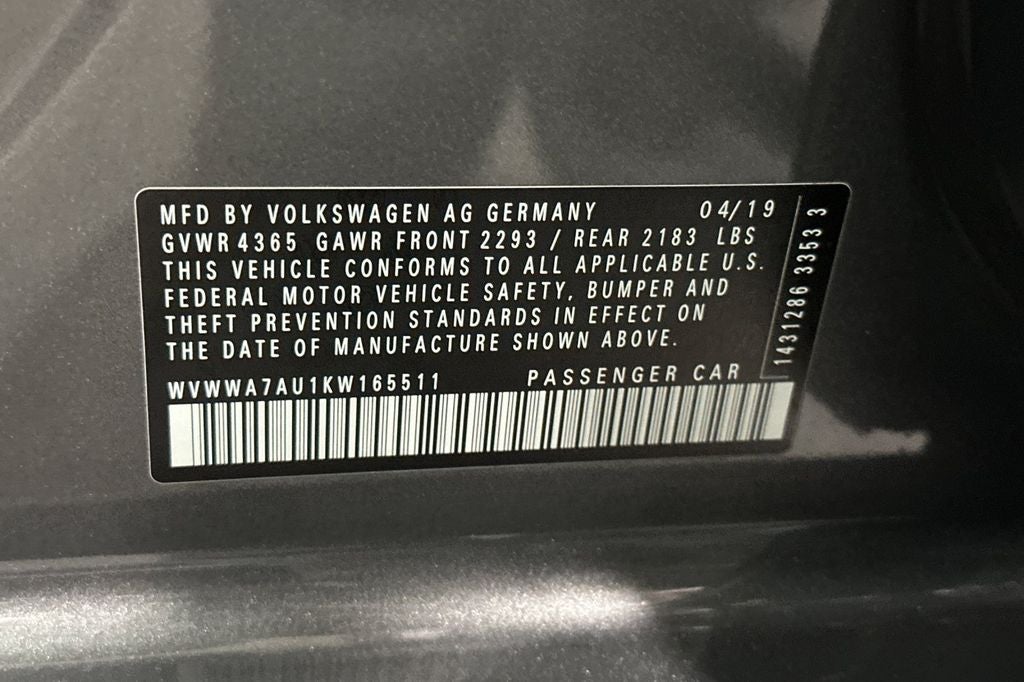 2019 Volkswagen Golf R DCC & Navigation 4Motion