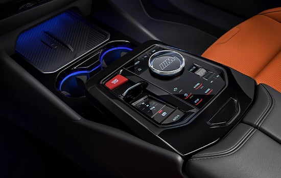 The M-specific center console. | Weatherford BMW of Berkeley in Berkeley CA