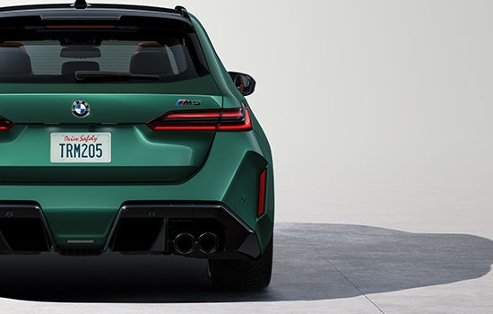 Rear shot of BMW M5 Touring showing the flared wheel arches. | Weatherford BMW of Berkeley in Berkeley CA