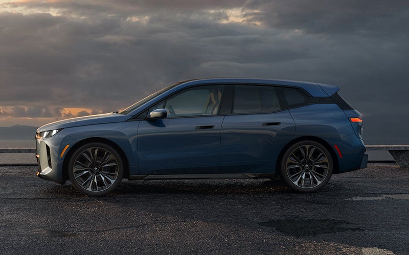 The BMW iX parked sideways shot. | Weatherford BMW of Berkeley in Berkeley CA